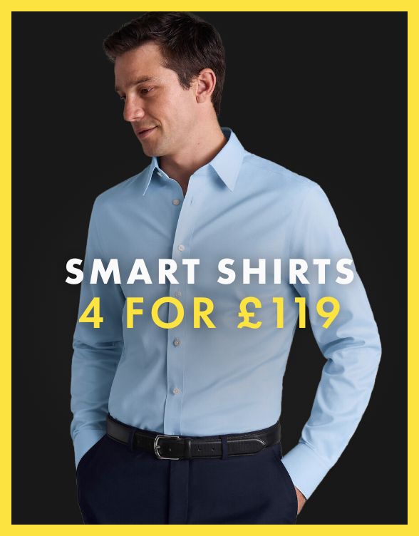 SMART SHIRTS - 4 FOR £119