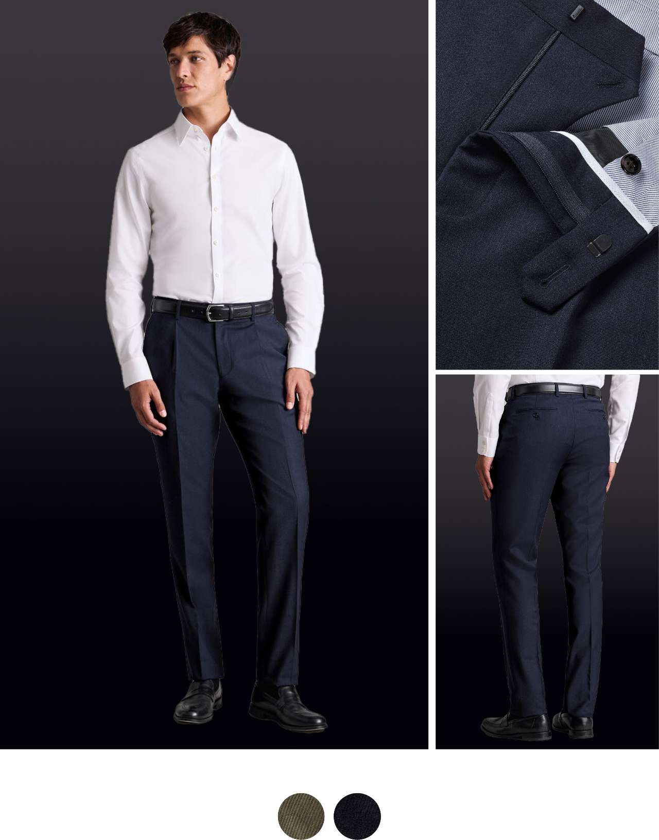 20% OFF WOOL STRETCH TROUSERS