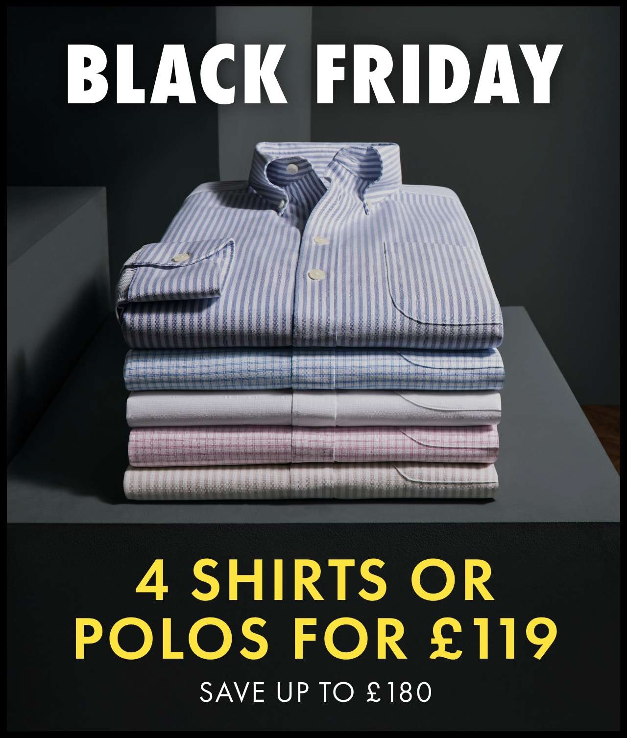BLACK FRIDAY: Shirts in your size