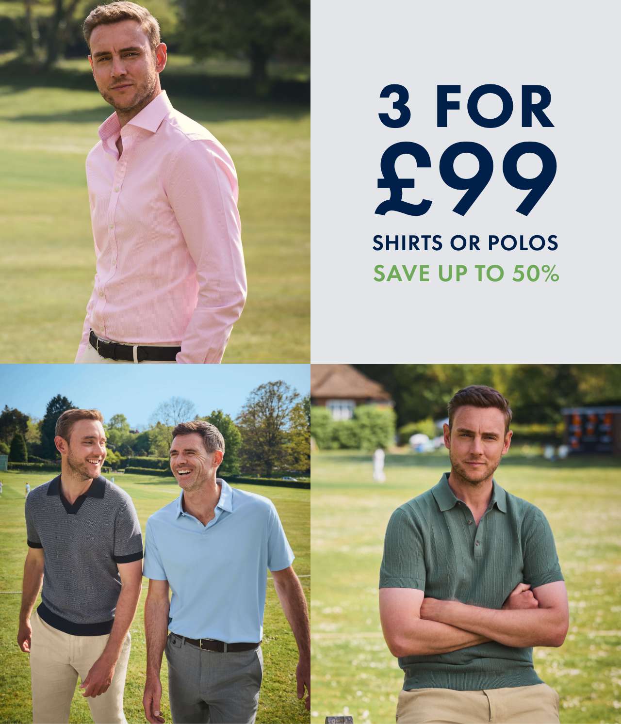 3 FOR £99