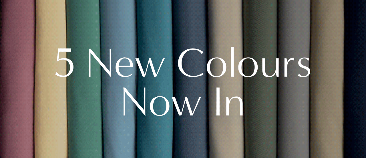 5 NEW Colours Now In