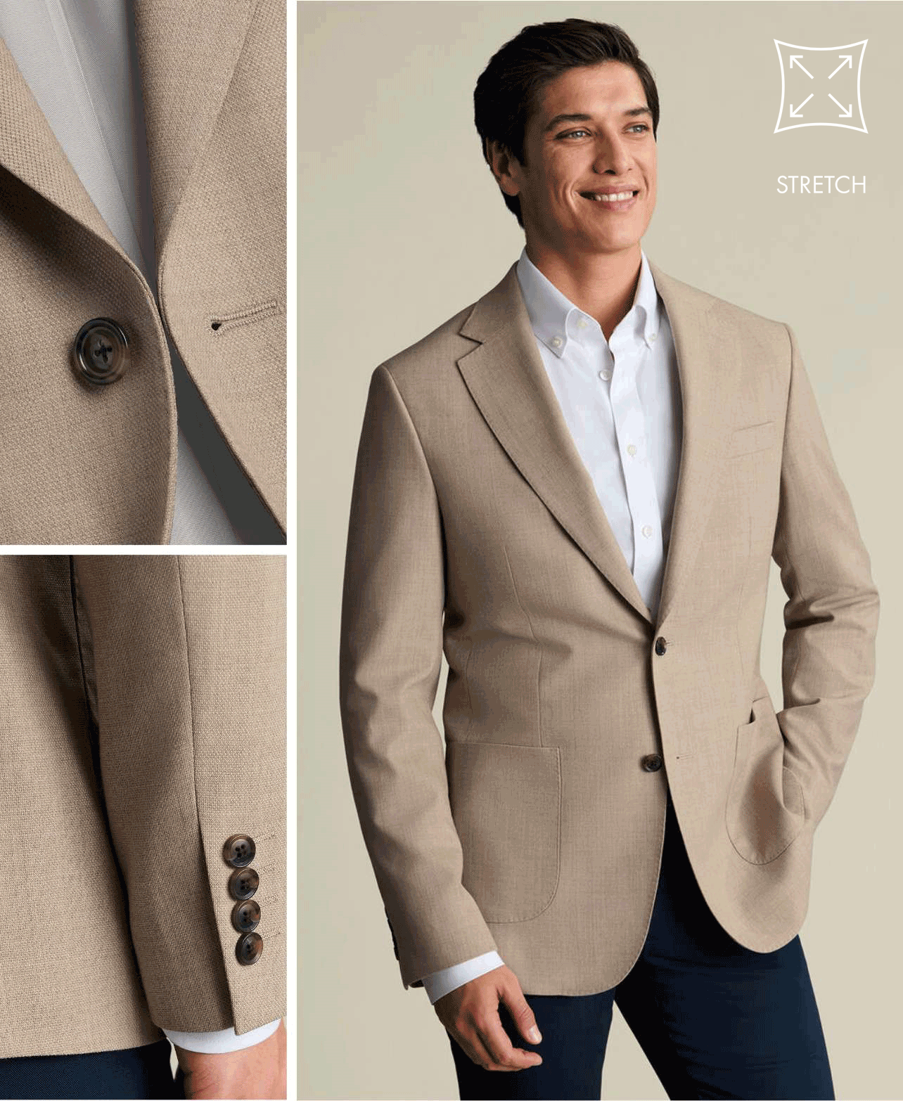 Proper Blazer – Taupe