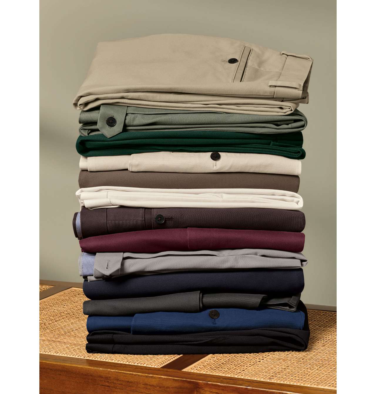 Ultimate Non-Iron Chinos - Navy