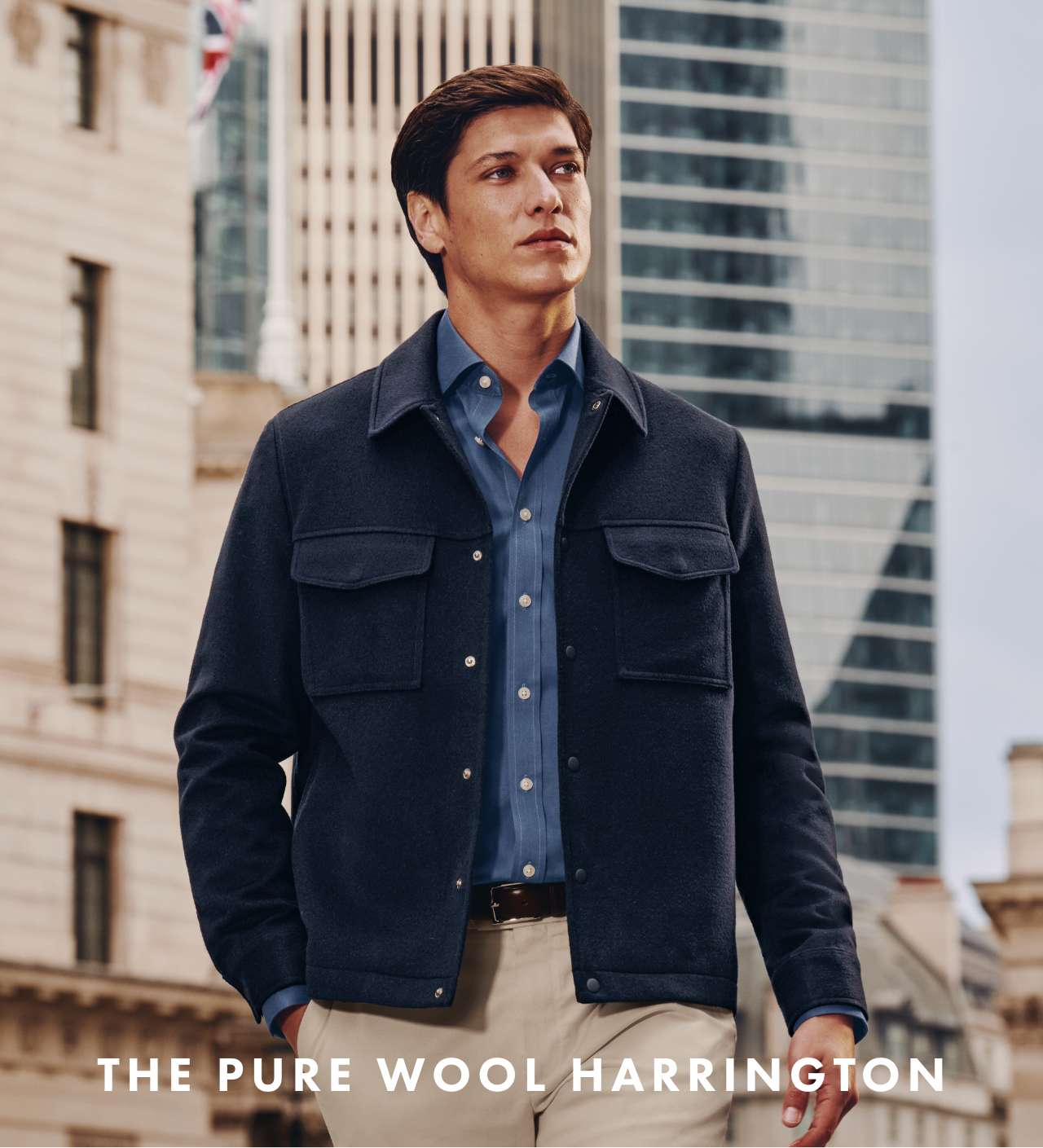 The Pure Wool Harrington