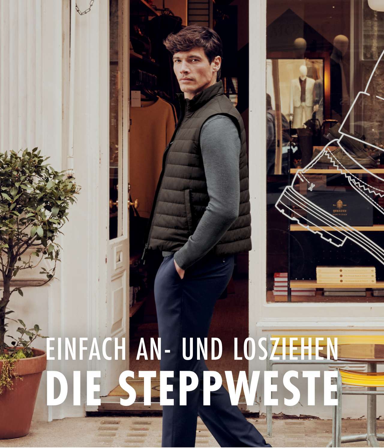 Unsere Steppweste