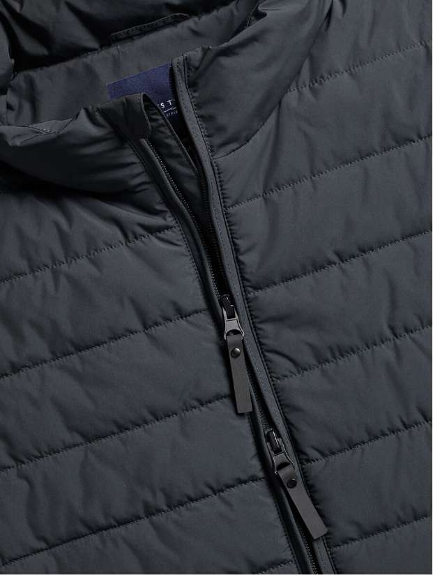 Leichte Steppweste - Schwarz