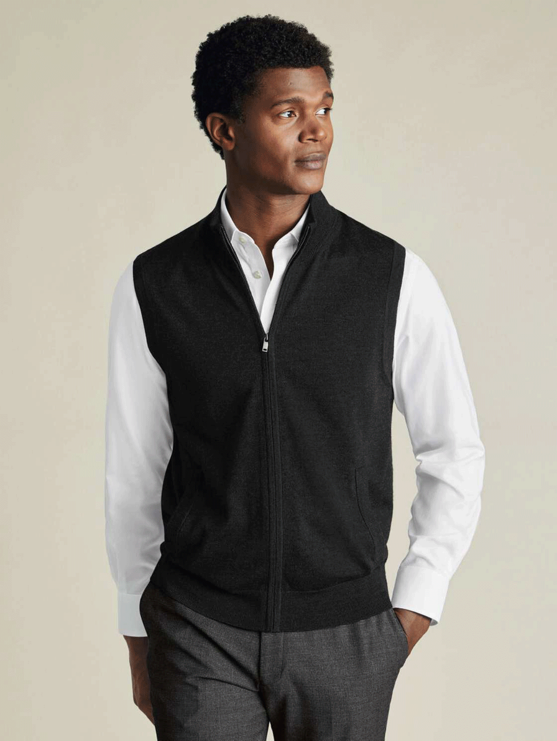 The Pure Merino Gilet