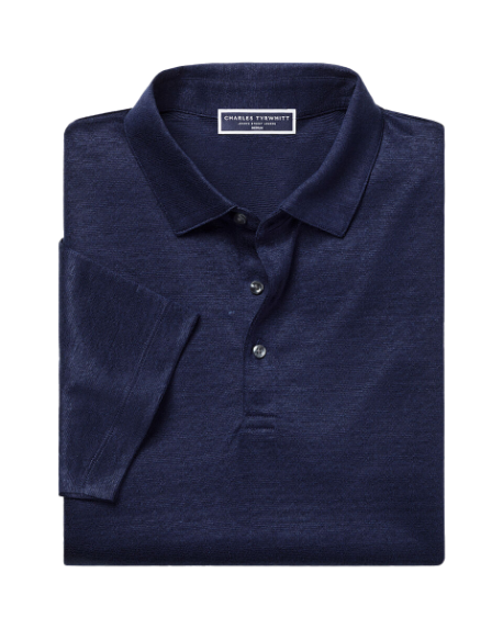 The Pure Linen Polo