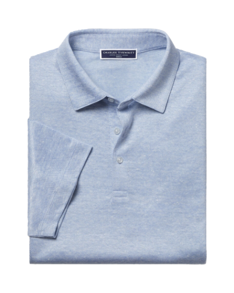 The Pure Linen Polo