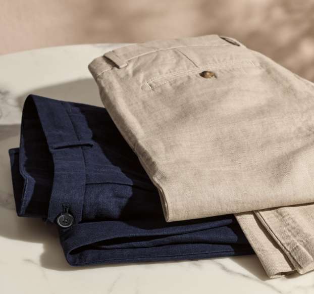 Linen Cotton Chinos