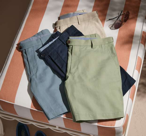 Cotton Linen Shorts