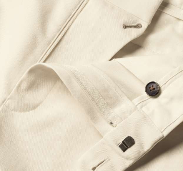 Ultimate Non-Iron Chinos - Ivory