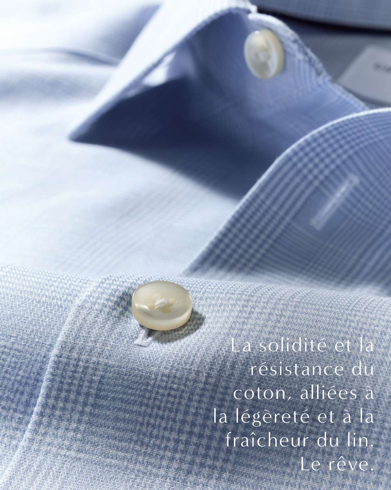 Le meilleur des deux mondes : Chemises en coton et lin