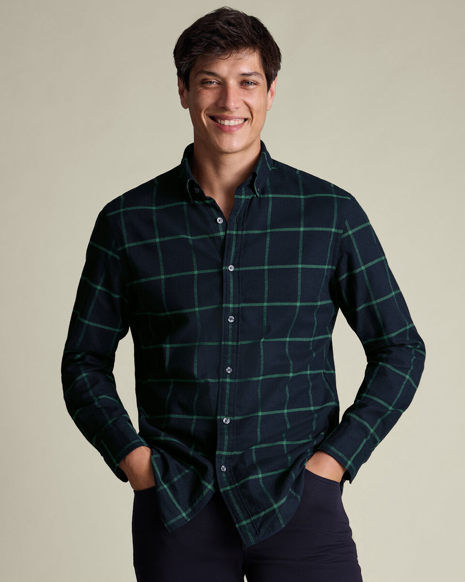 Brushed Flannel Shirt