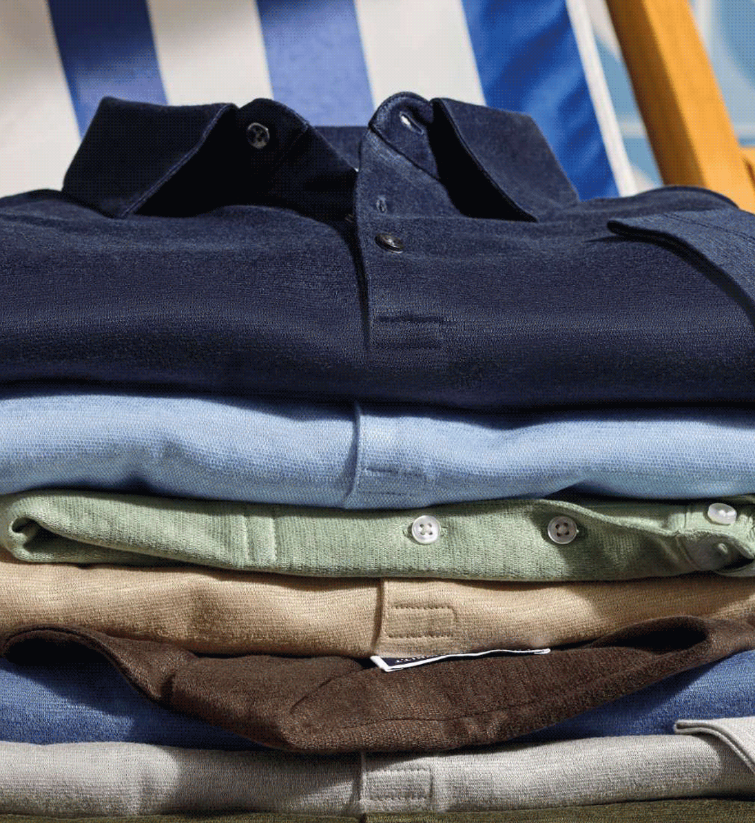 DAS POLO AUS REINEM LEINEN