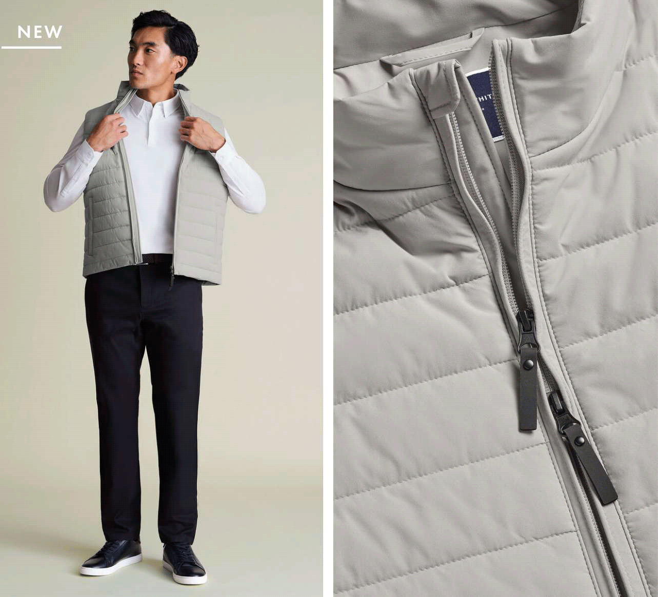 Lightweight Quilted Gilet