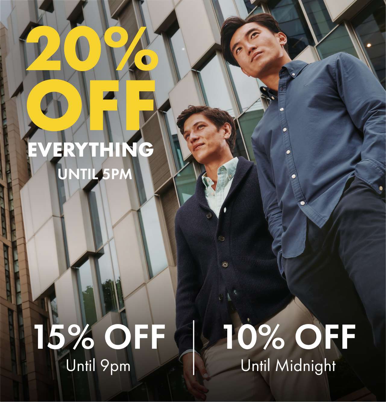 Be quick, 20% off ends in 4 hours!