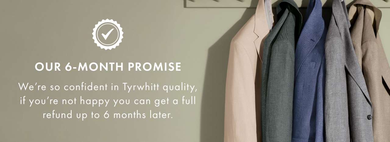 We have a generous 6 month guarantee policy