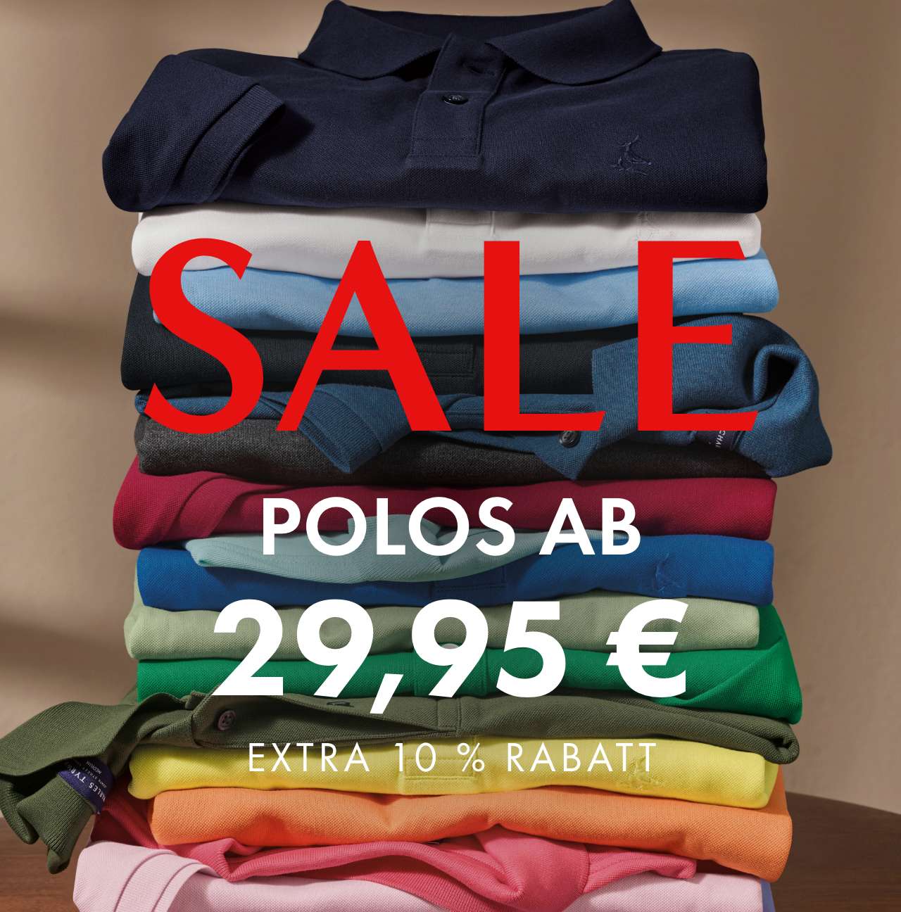 Polos ab 29,95 € | -10 % extra!