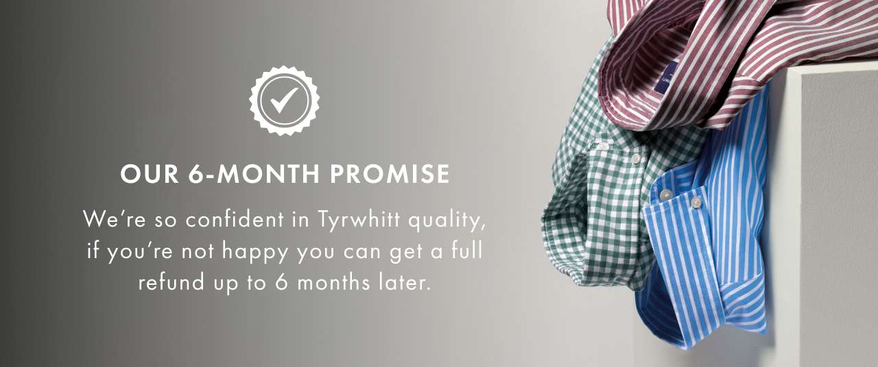 We have a generous 6 month guarantee policy