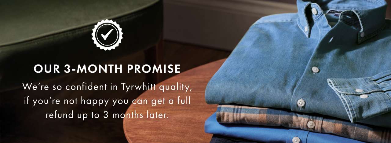 We have a generous 3 month guarantee policy