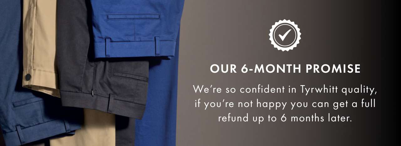 We have a generous 6 month guarantee policy