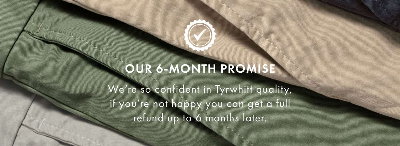 We have a generous 6 month guarantee policy