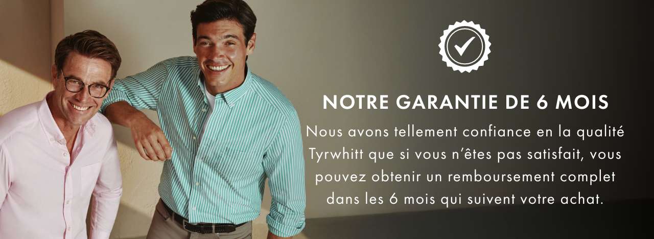 NOTRE GARANTIE DE 6 MOIS