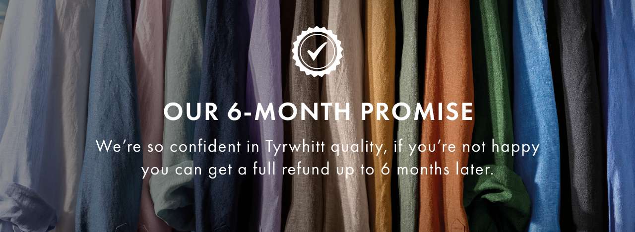 We have a generous 6 month guarantee policy