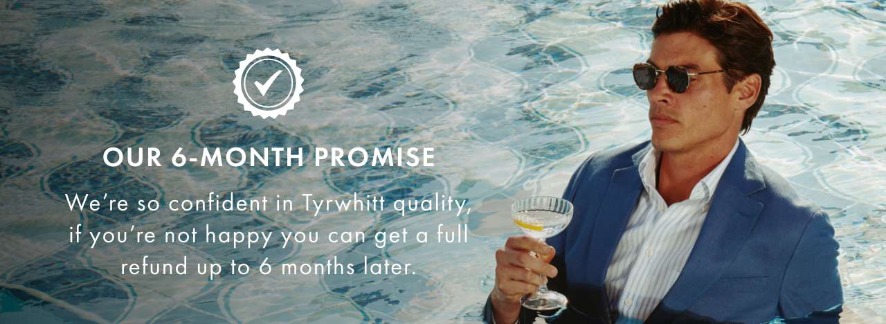 We have a generous 6 month guarantee policy