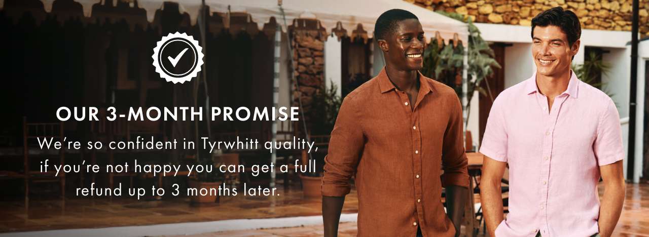 We have a generous 3 month guarantee policy