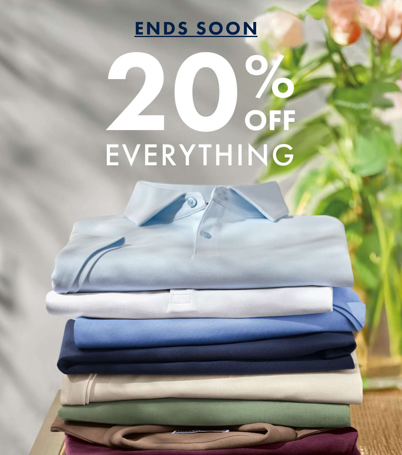 20% off everything until midnight