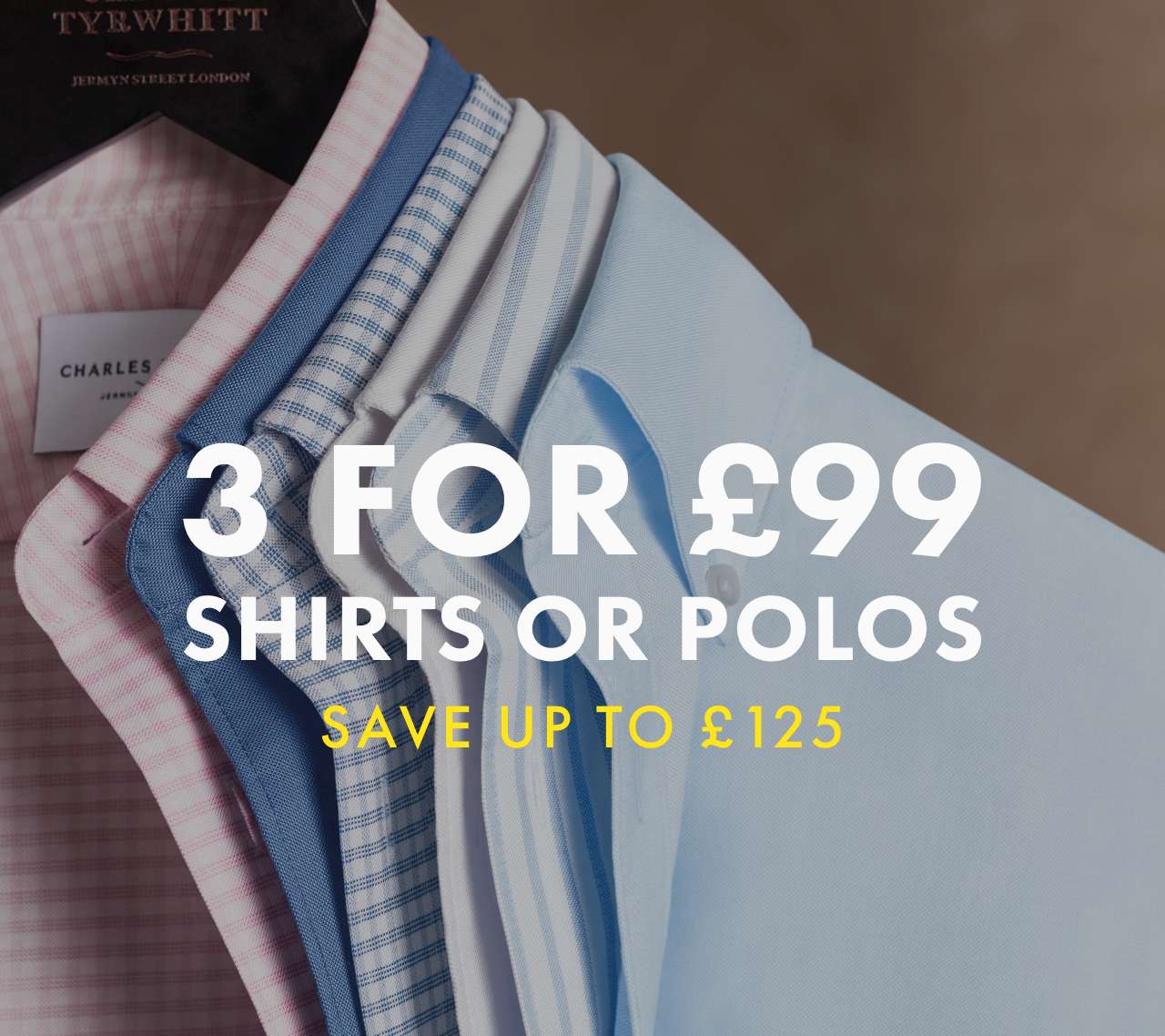 3 for £99 Ends Tonight!