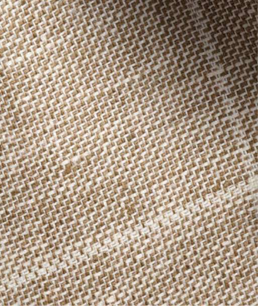 Sakko aus Leinen mit Karos - Camel