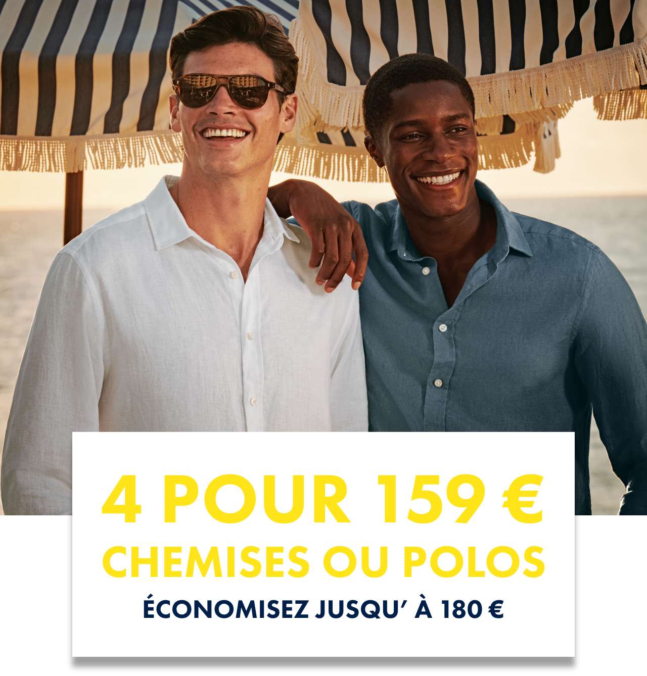 Dernières heures : 4 chemises best-sellers pour 159 € !