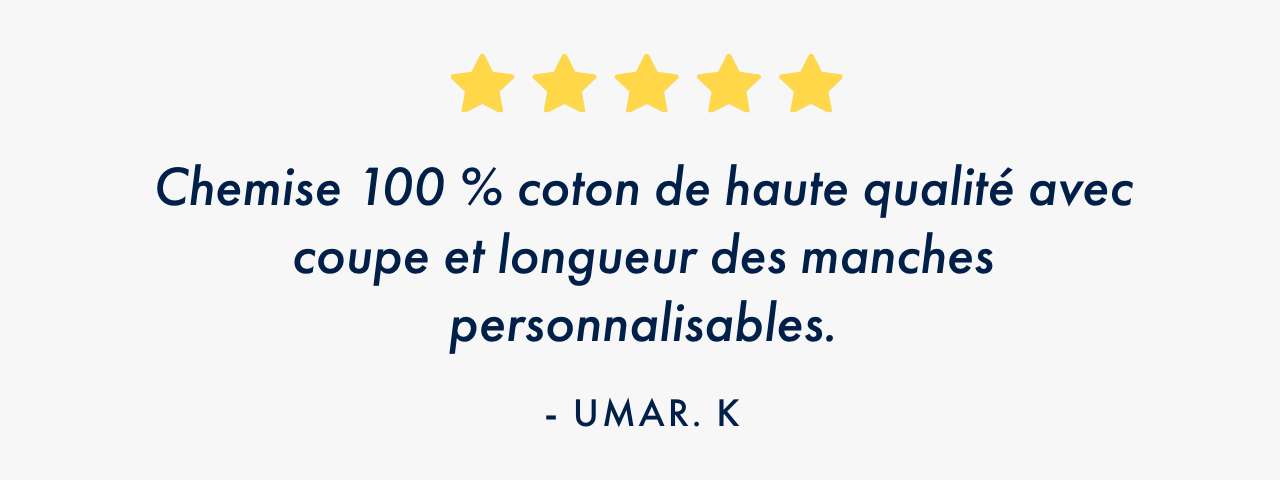 CHEMISE À BORDURE IMPRIMÉE EXTENSIBLE SANS REPASSAGE