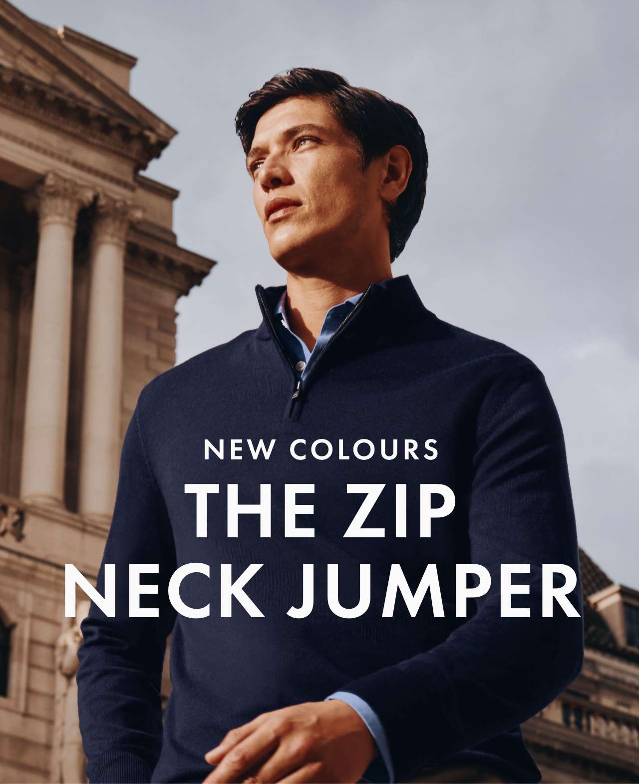 Our Merino Zip Neck