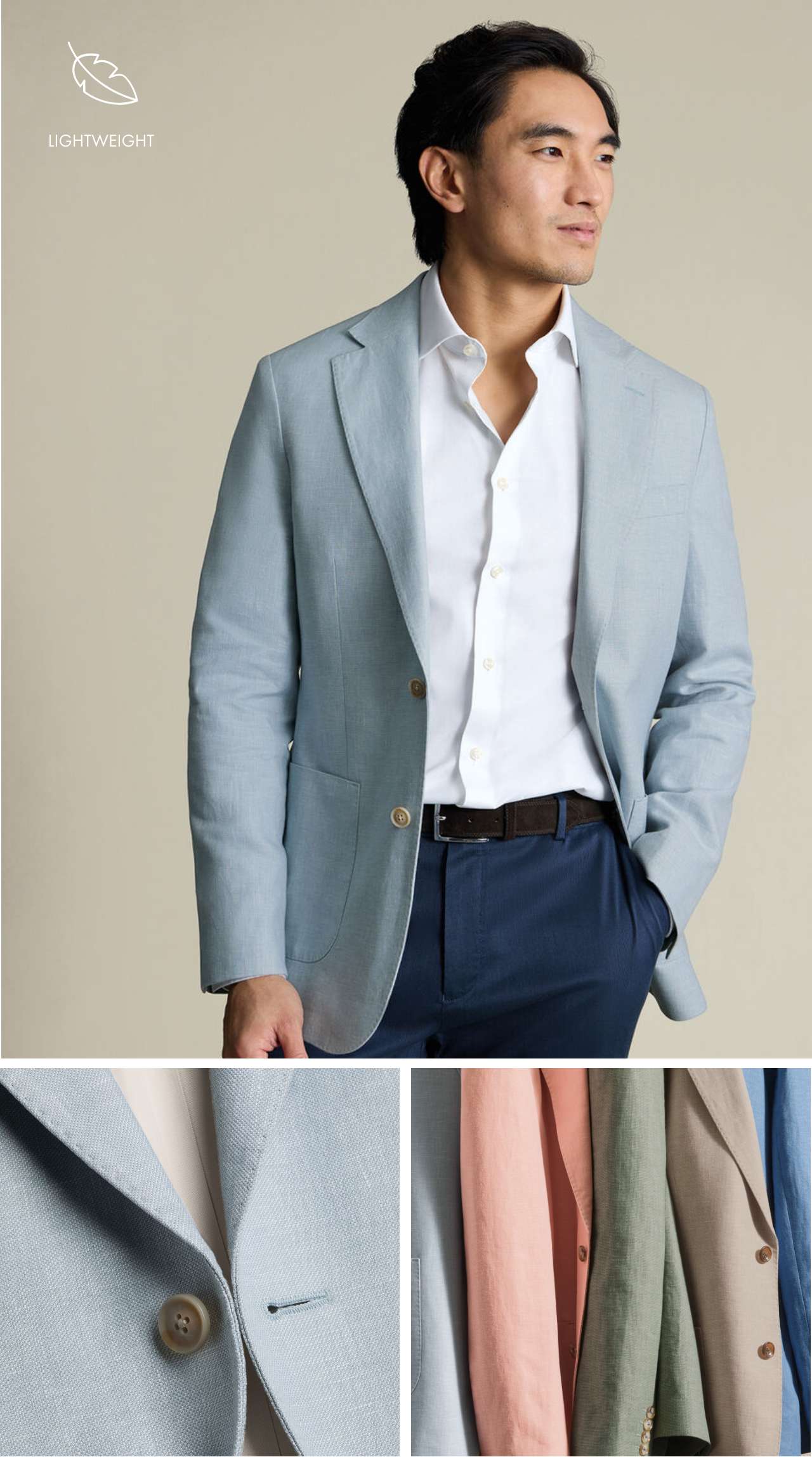 THE LINEN COTTON BLAZER