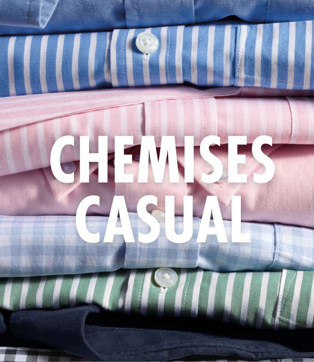 Chemises casual