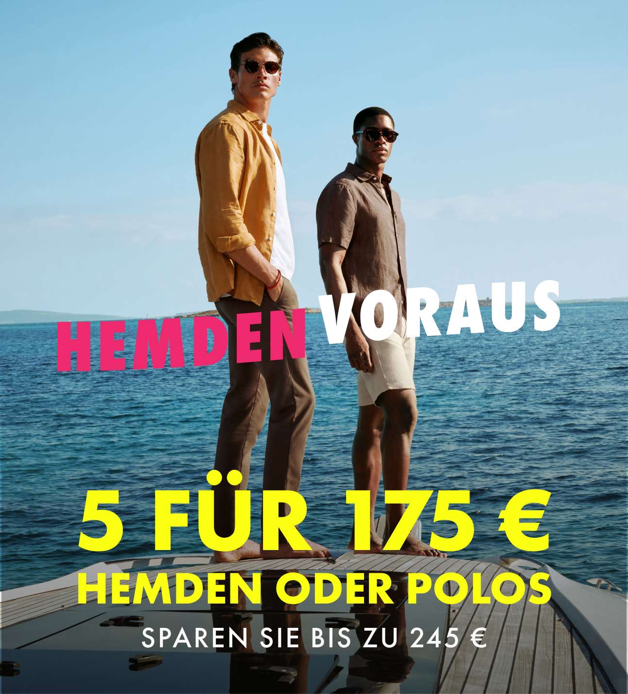 Ab SOFORT | 5 Hemden für 175 €!