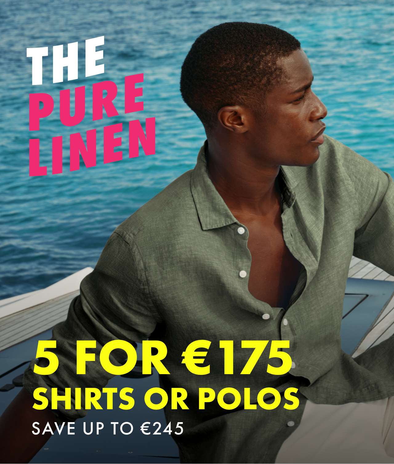 The 100% Linen Shirt | 5 for €175