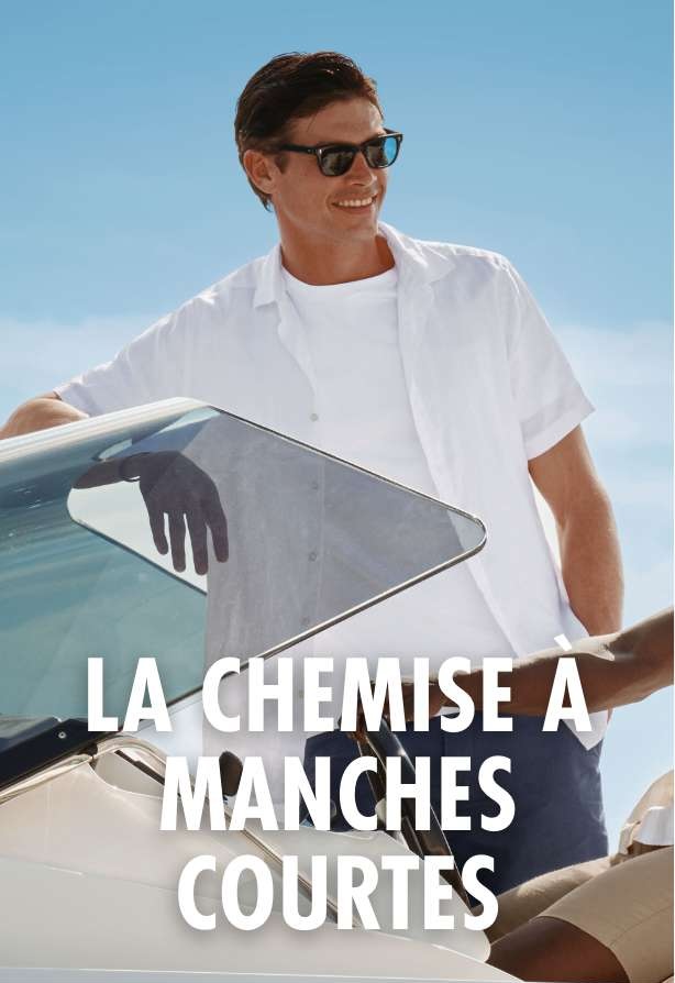 LA CHEMISE Á MANCHES COURTES