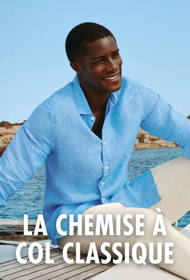 LA CHEMISE Á COL CLASSIQUE