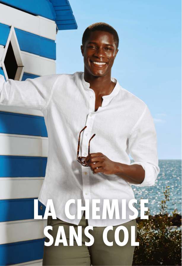 LA CHEMISE SANS COL