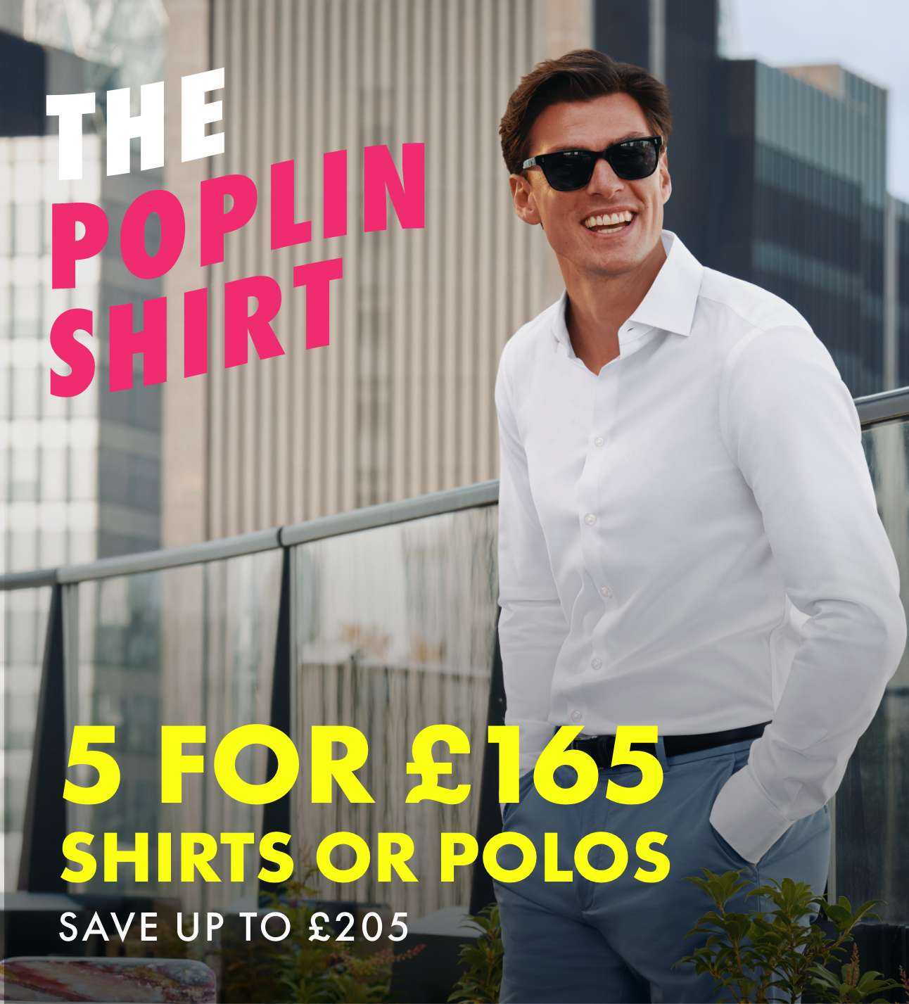  The Poplin Shirt | 5 for £165