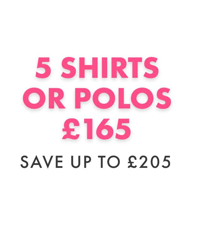  The Poplin Shirt | 5 for £165
