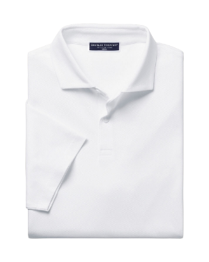 Smart Cotton Polo - White