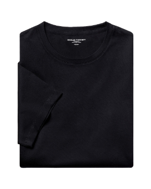 Pure Cotton T-Shirt - Black