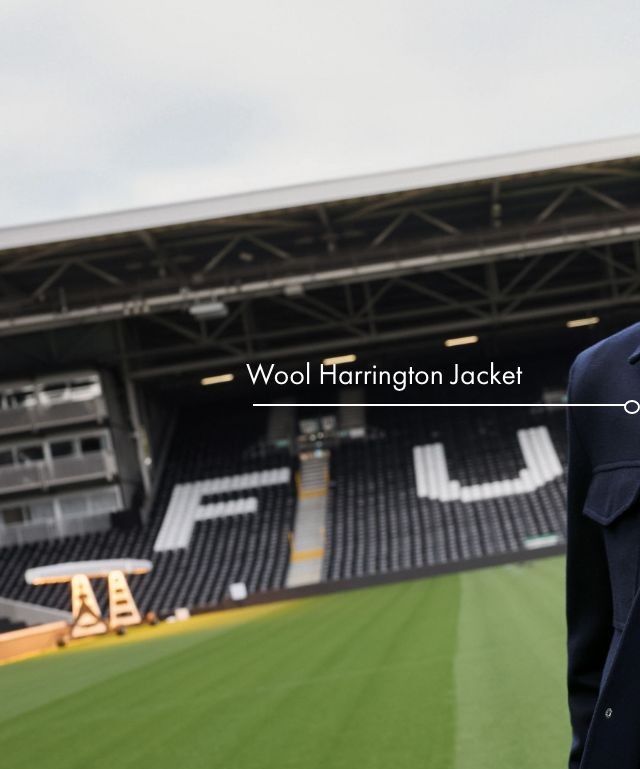 Wool Harrington Jacket