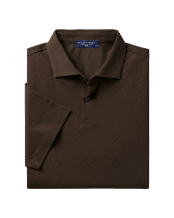 Smart Pique Polo – Chocolate Brown